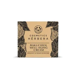 Crema facial Bakuchiol Well-aging, piel madura y sensible - Herbera Biocosmética