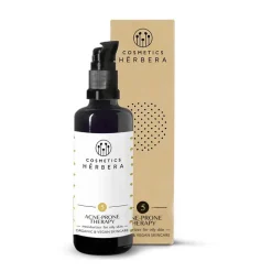 Crema facial hidratante, piel grasa y acné, con CBD, ecológica - Herbera Biocosmética