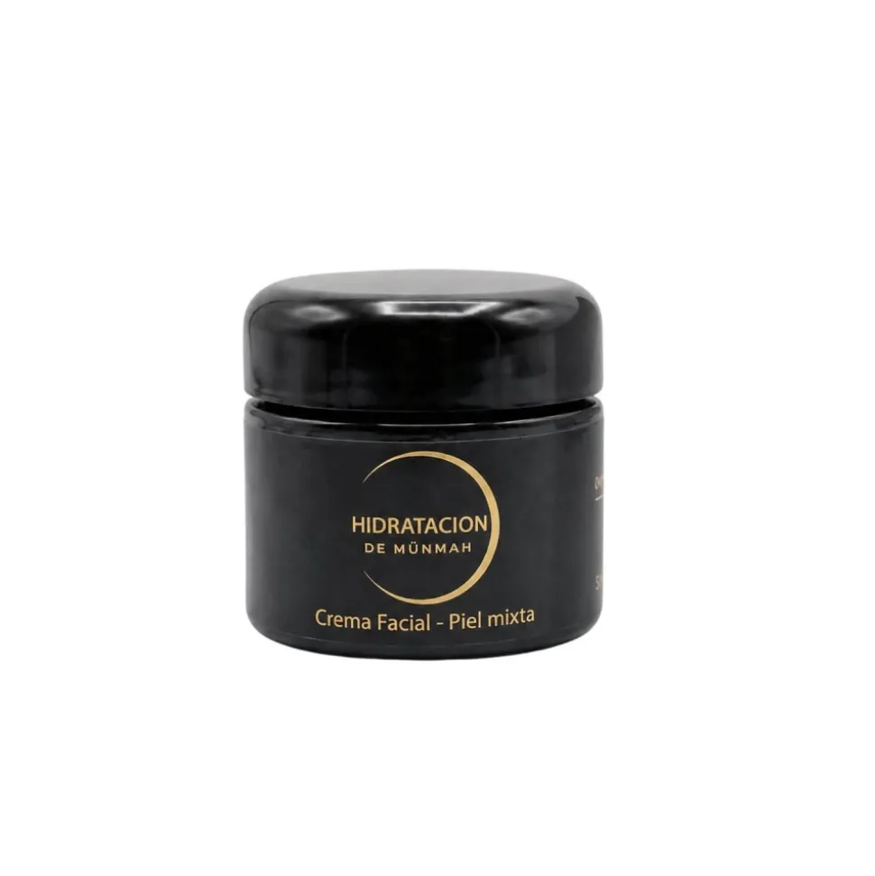 Crema facial hidratante, piel mixta y grasa - Münnah