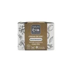 Crema reafirmante de día con hinojo marino y argán ecológica, 50 ml - NaturaBio