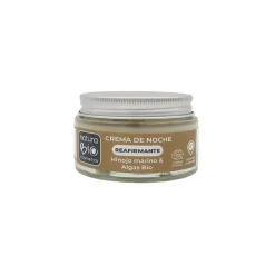 Crema reafirmante de noche con hinojo marino y algas ecológica, 50 ml - NaturaBio