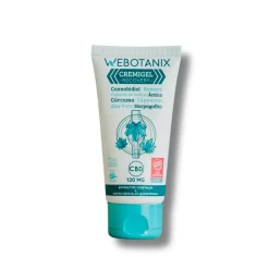 Cremigel calmante y reparador muscular ecológico con CBD - Webotanix