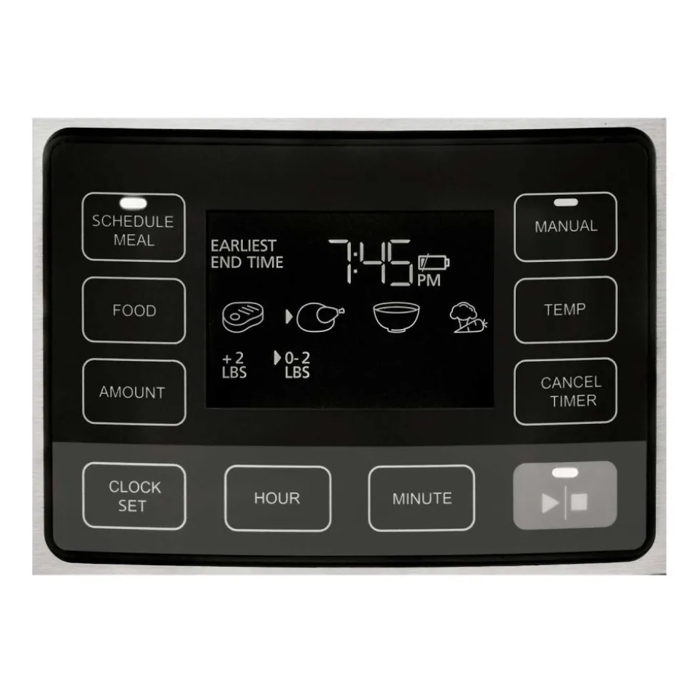 Crock Pot 5,6 l TimeSelect, con temporizador y tapa abatible