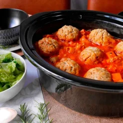 Crock Pot 5,6 l TimeSelect, con temporizador y tapa abatible