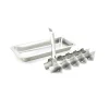 Cubitera de acero inoxidable, 12 cubitos - Joli Monde