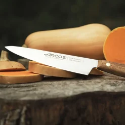 Cuchillo cocinero liso de acero inoxidable al nitrógeno, serie Nórdika, 16 cm - Arcos