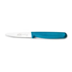 Cuchillo liso de acero inoxidable, azul, 10 cm - Lacor