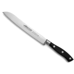 Cuchillo sierra panero de acero inoxidable al nitrógeno, serie Riviera, 20 cm - Arcos