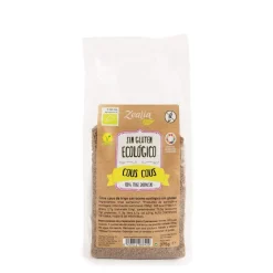Cuscús de trigo sarraceno sin gluten ecológico, 375 g - Zealia