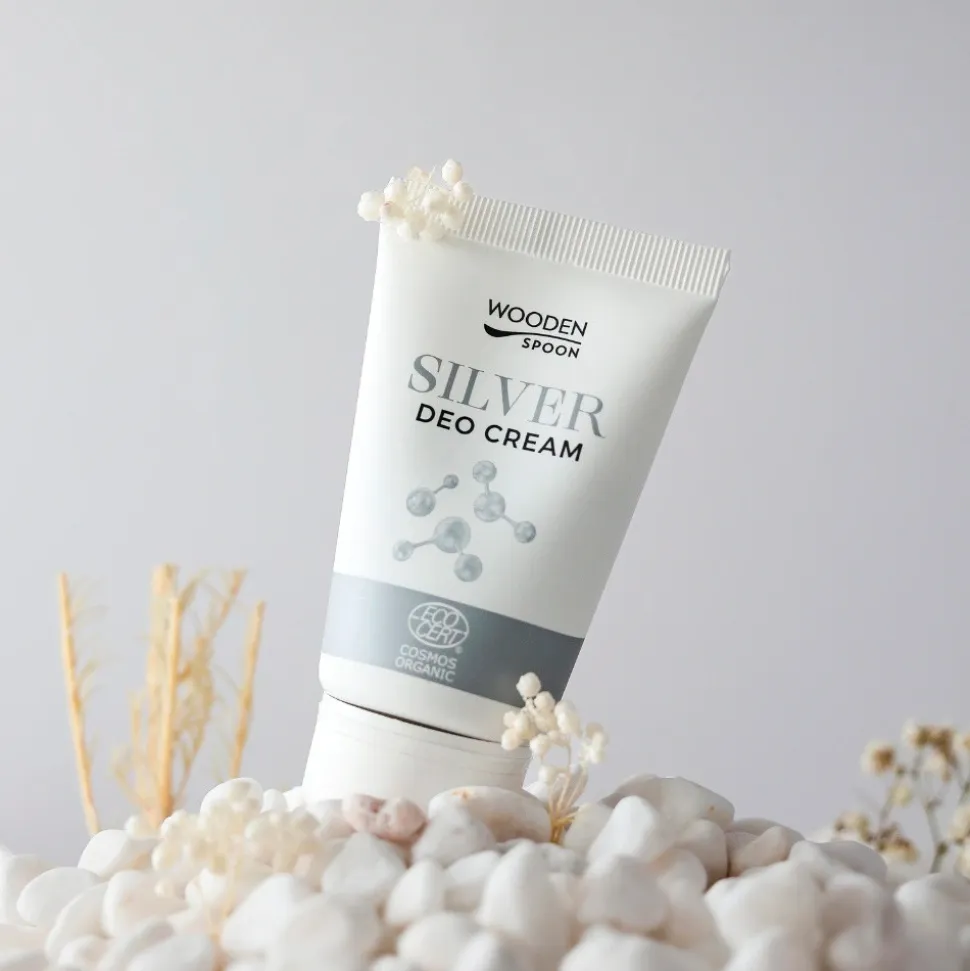 Desodorante en crema "Silver", ecológico - Wooden Spoon