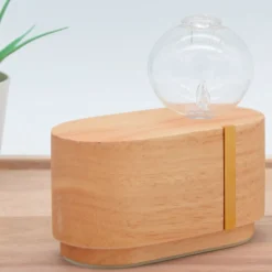 Difusor de cristal y madera nebulizador 