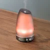 Difusor de cristal y madera ultrasónico "Astro Gris" - Serene House
