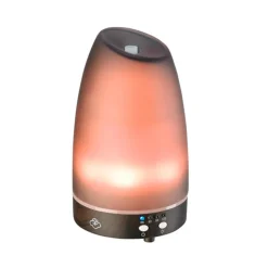 Difusor de cristal y madera ultrasónico "Astro Gris" - Serene House