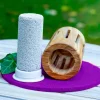 Difusor de madera de olivo con piedra pómez, redondo - Nature's Design