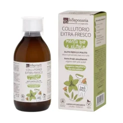 Enjuague bucal con menta y xilitol, ecológico - La Saponaria