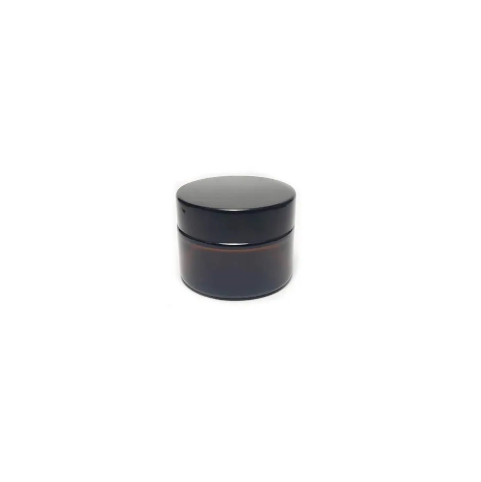 Envase de cristal ámbar para cremas cosméticas, 30 ml - Essenciales