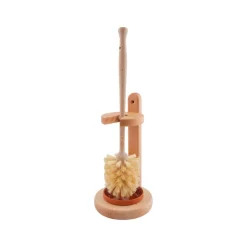 Escobilla de baño de madera con soporte - Redecker