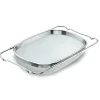 Escurridor de fregadero extensible de acero inoxidable, 23,5 cm - Lacor