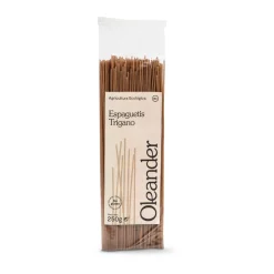 Espaguetis integrales de arroz integral, amaranto y quinoa Real, 250 g - Oleander