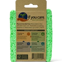 Estropajo ecológico de celulosa - If You Care