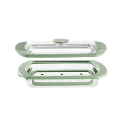 Estuche de vapor de cristal, 2 personas - Lekue