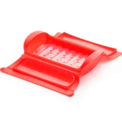 Estuche de vapor de silicona platino, pequeño, con bandeja - Lekue