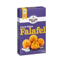 Falafel sin gluten ecológico con curry y coco - Bauckhof