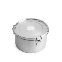 Fiambrera hermética de acero inoxidable redonda, 1800 ml - Brotzeit