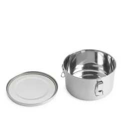 Fiambrera hermética de acero inoxidable redonda, 1800 ml - Brotzeit