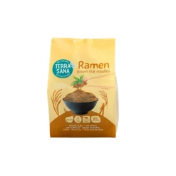 Fideos ramen de arroz integral, ecológicos, 280 g - Terrasana