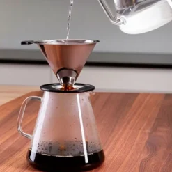 Filtro de café de acero inoxidable Pour Over