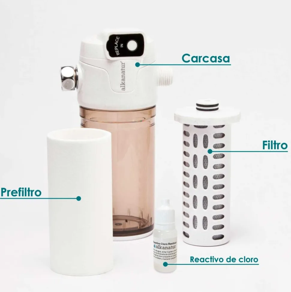 Filtro de ducha recambiable - Alkanatur