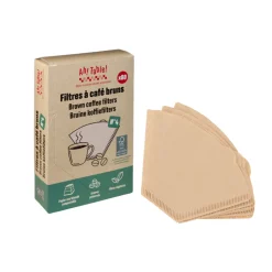 Filtros de celulosa vegetal para café, nº 4 - Ah table
