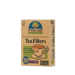 Filtros desechables para té e infusiones - If you care