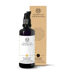 Fluido facial Nutritive Therapy, piel seca - Herbera Biocosmética