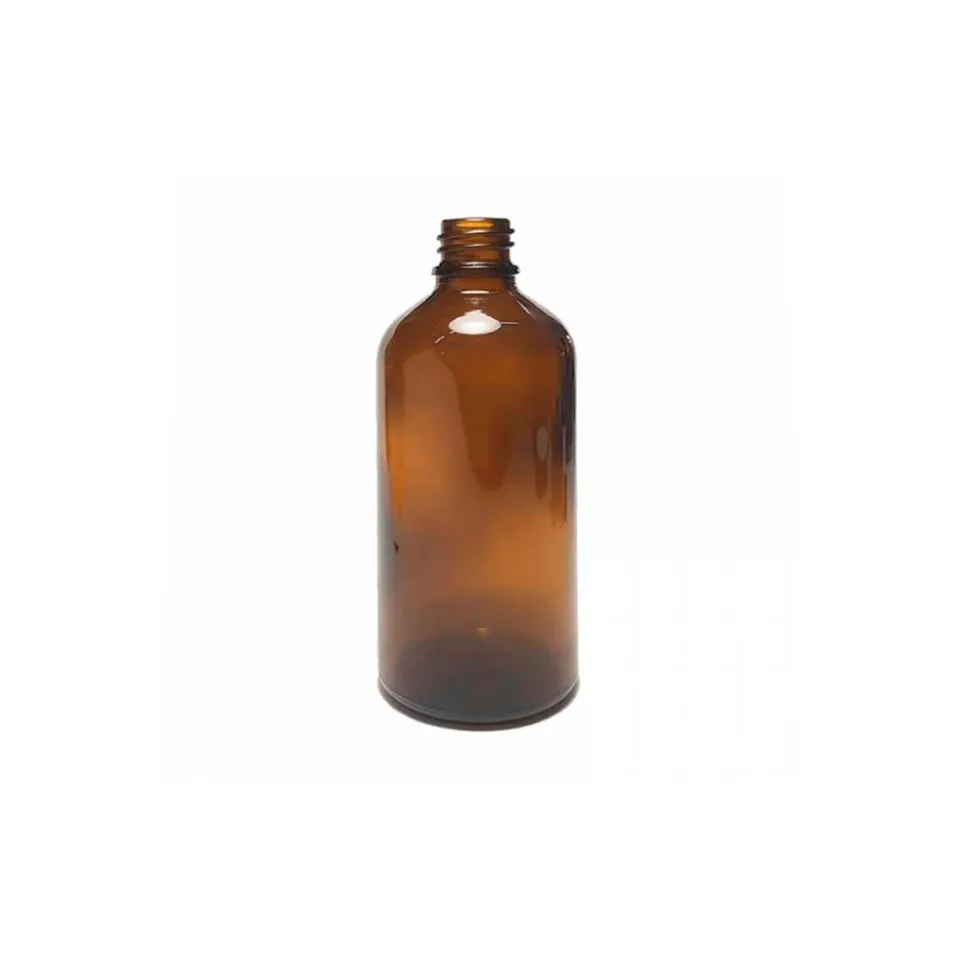 Frasco de cristal ámbar para aceites esenciales -100 ml