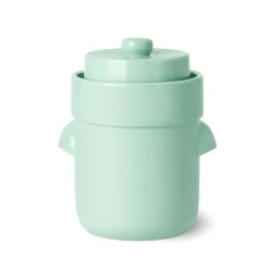 Frasco de fermentación de cerámica, verde, 5 litros - Schmitt