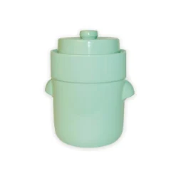 Frasco de fermentación de cerámica, verde, 5 litros - Schmitt