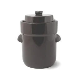 Frasco de fermentación de cerámica, gris, 5 litros - Schmitt