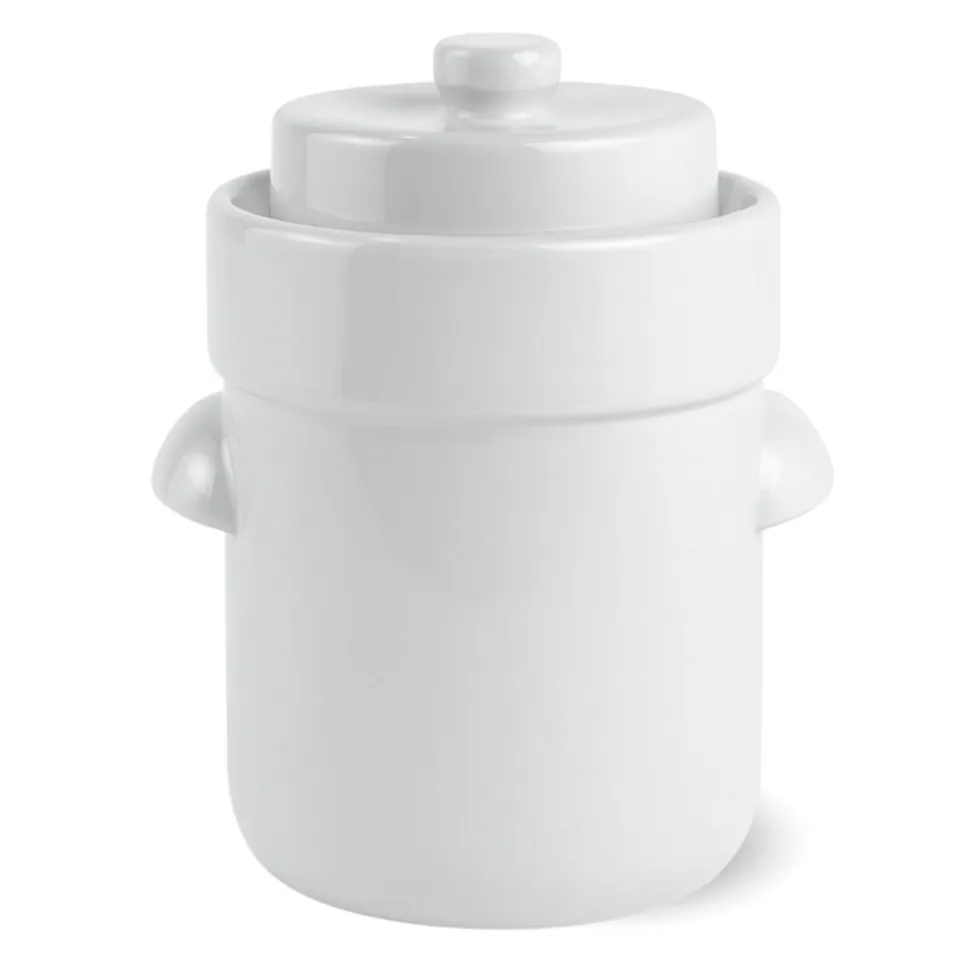 Frasco de fermentación de cerámica, blanco, 15 litros - Schmitt