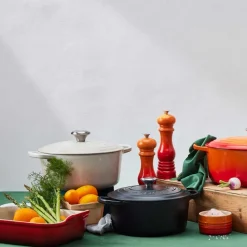Fuente de cerámica gres esmaltada para horno, color cereza, 4 litros - Le Creuset