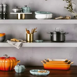 Fuente de cerámica gres esmaltada para horno, color volcánico, 4 litros - Le Creuset