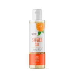 Gel de ducha ecológico, energizante, citronela y may chang, cítrico - Wooden Spoon