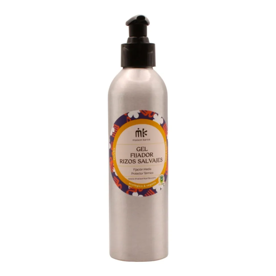 Gel moldeador de rizos, ecológico, fijación media - Maison Karité