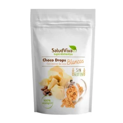 Gotas de chocolate blanco ecológicas - Salud Viva
