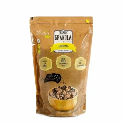 Granola de chocolate sin gluten con semillas, ecológica - Zealia