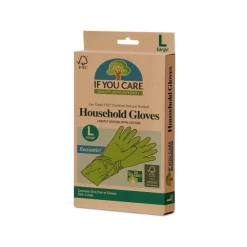 Guantes de látex ecológicos, grandes - If you care