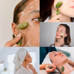 Gua Sha de jade verde - Zen Arome