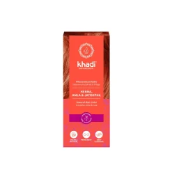 Henna natural con Amla y Jatropha - Khadi
