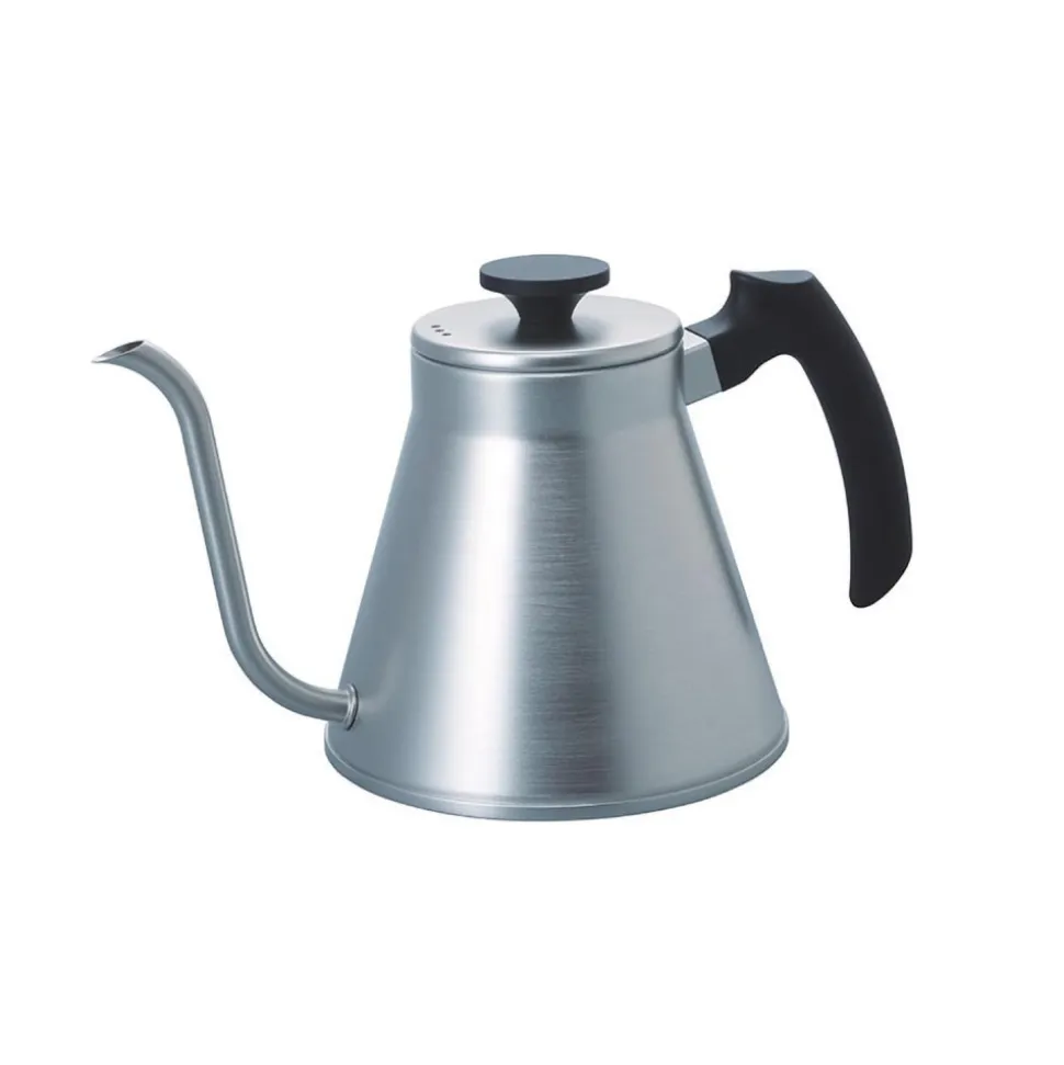 Hervidor de agua de acero inoxidable Pour Over 800 cc, asa termorresistente - Hario